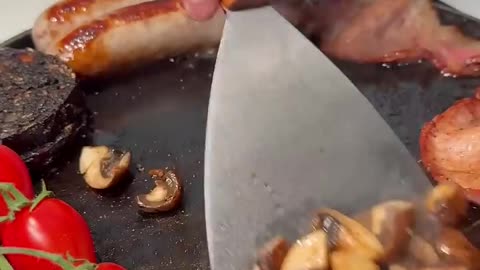 Full English Breakfast Dish