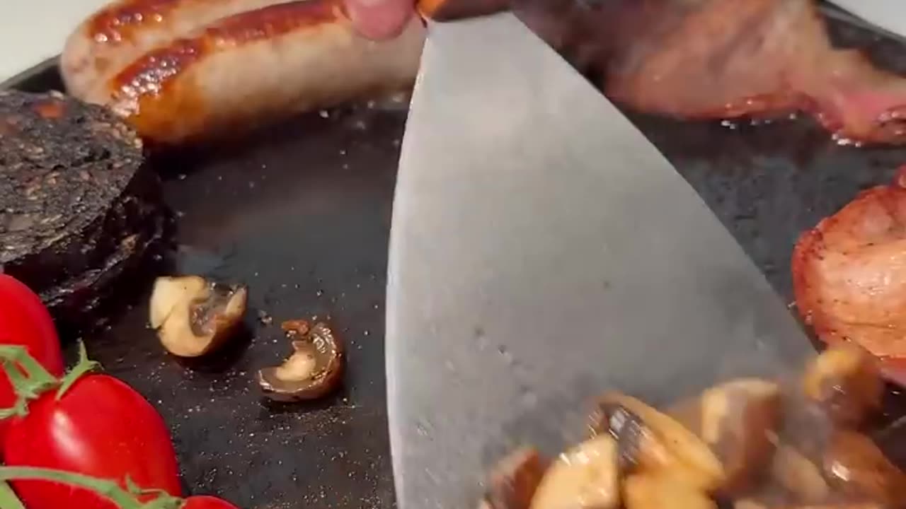 Full English Breakfast Dish