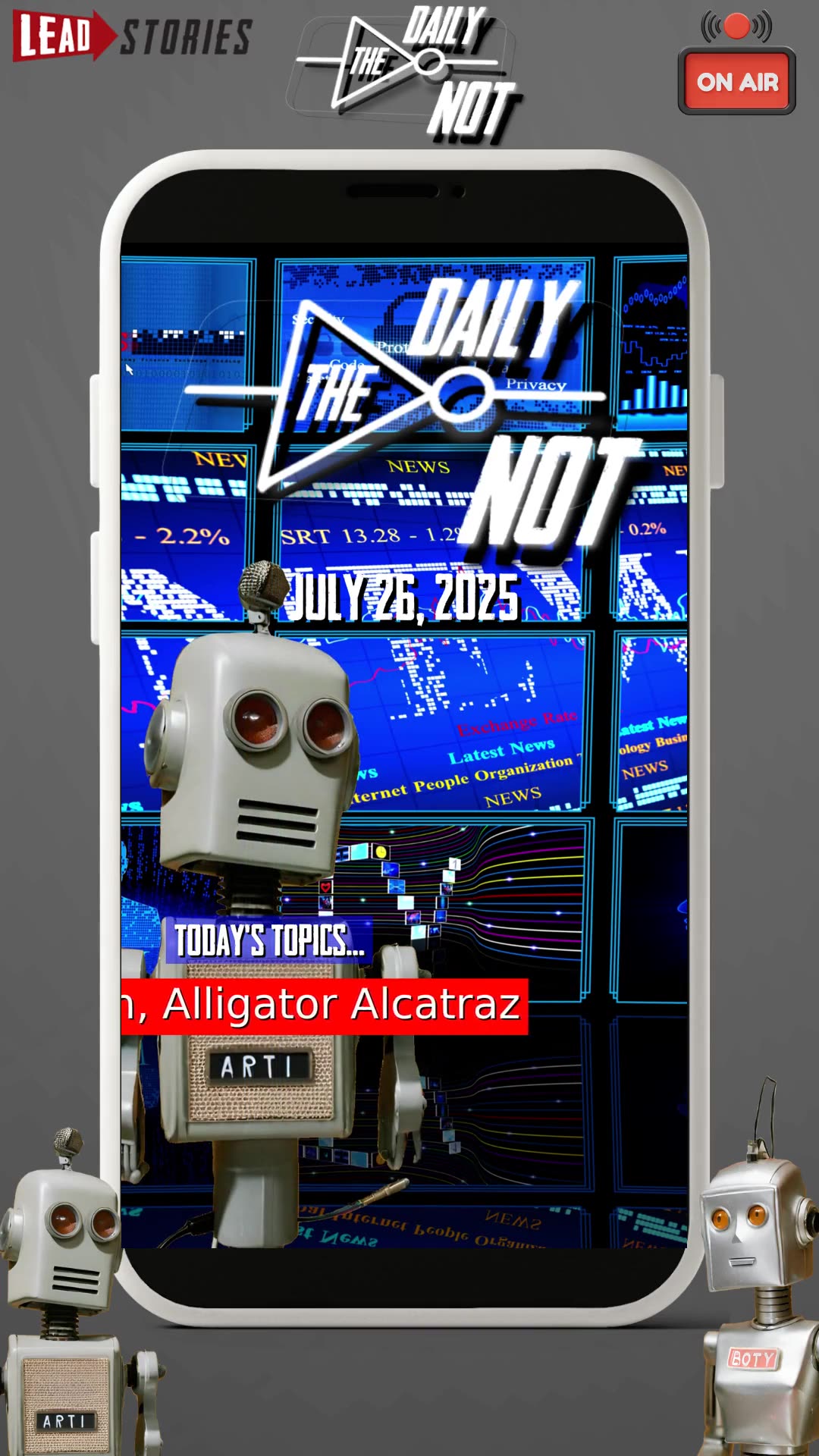 The Daily NOT - A show about what didnt happen today. Episode 490.