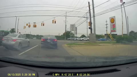 Roundtrip Drive From Levagood Area, Dearborn; To Aahar Indian Cuisine, Farmington Hills, MI, 6/13/25