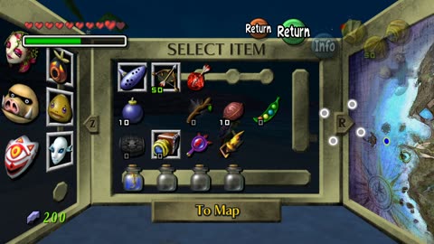 Legend of Zelda Majora's Mask - Reuniting sea horses