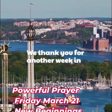 Powerful Prayer Friday March 21 New Beginnings and Open Doors