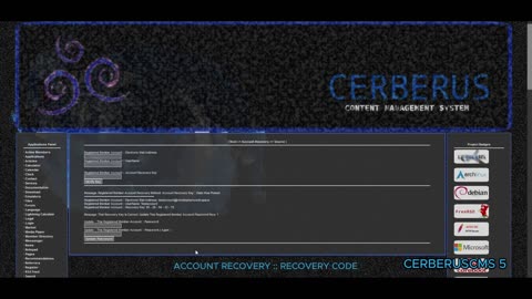 [2024-10-10] CerberusCMS - 5 - SVD - Application - Account Recovery - Video File Part - 01 OF 01