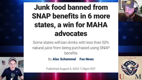 Show #241 - Trump's New Strategy / Soda NO Longer Allowed on SNAP / Decrease in Christians
