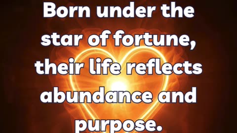 Born Under the Star of Fortune