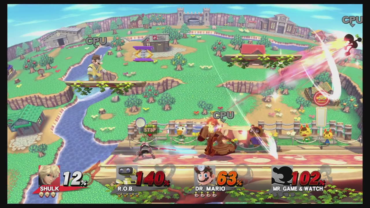 Super Smash Bros 4 Wii U Battle958
