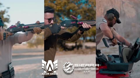 AXOR ARMS FS-PRO ⚔️ Folding 12GA Shotgun You’ve Never Seen Before | Semi-Auto Beast