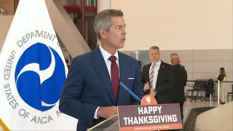 Transportation Secretary Sean Duffy's Thanksgiving Travel Update - November 24, 2025