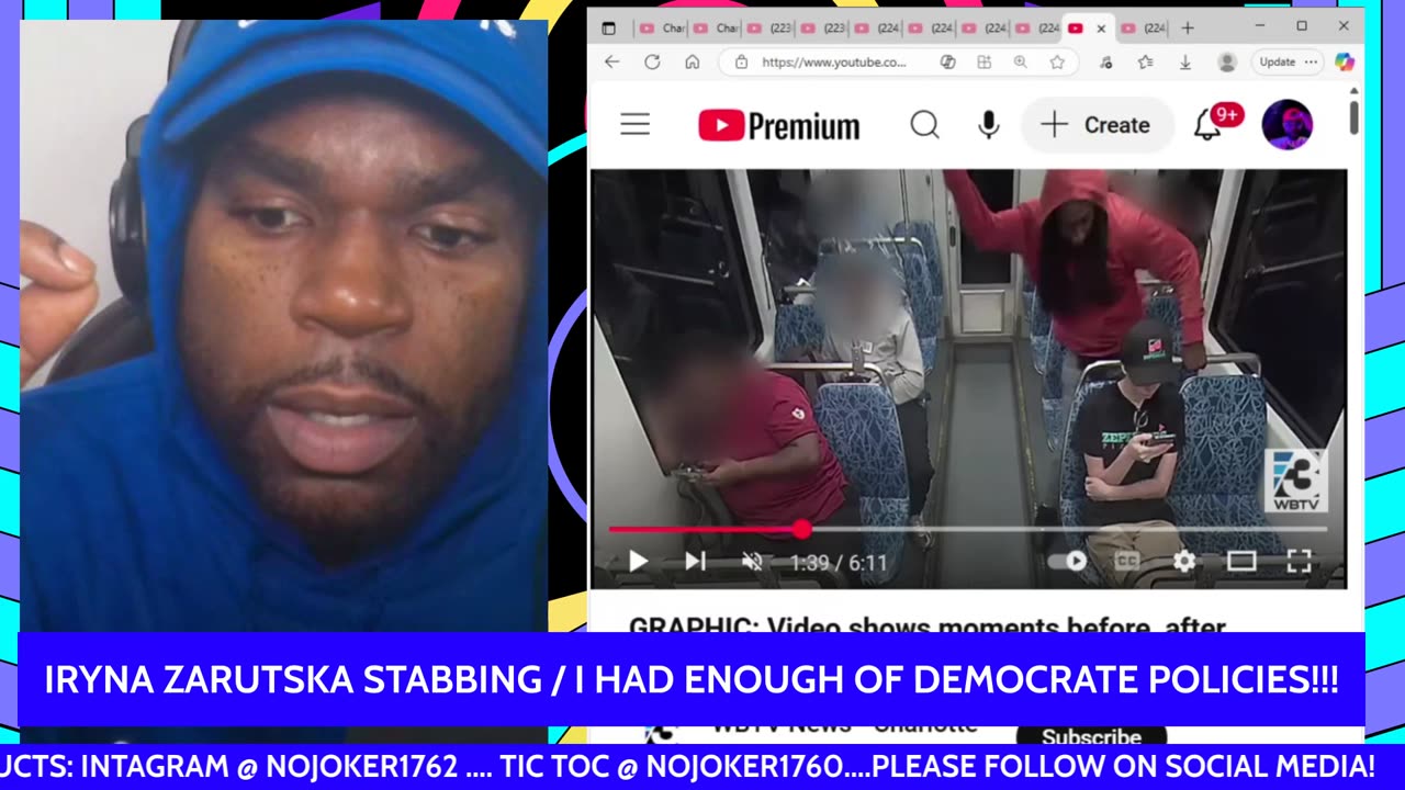 IRYNA ZARUTSKA BLEEDING AND NO ONE CARES CAUSE OF RACISM