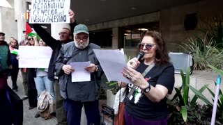 Movilización en Uruguay exige romper relaciones con Israel