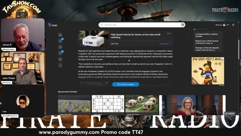 07/18/25 Happy Pirate Radio Friday! ParodyGummy.com / PROMO TT47