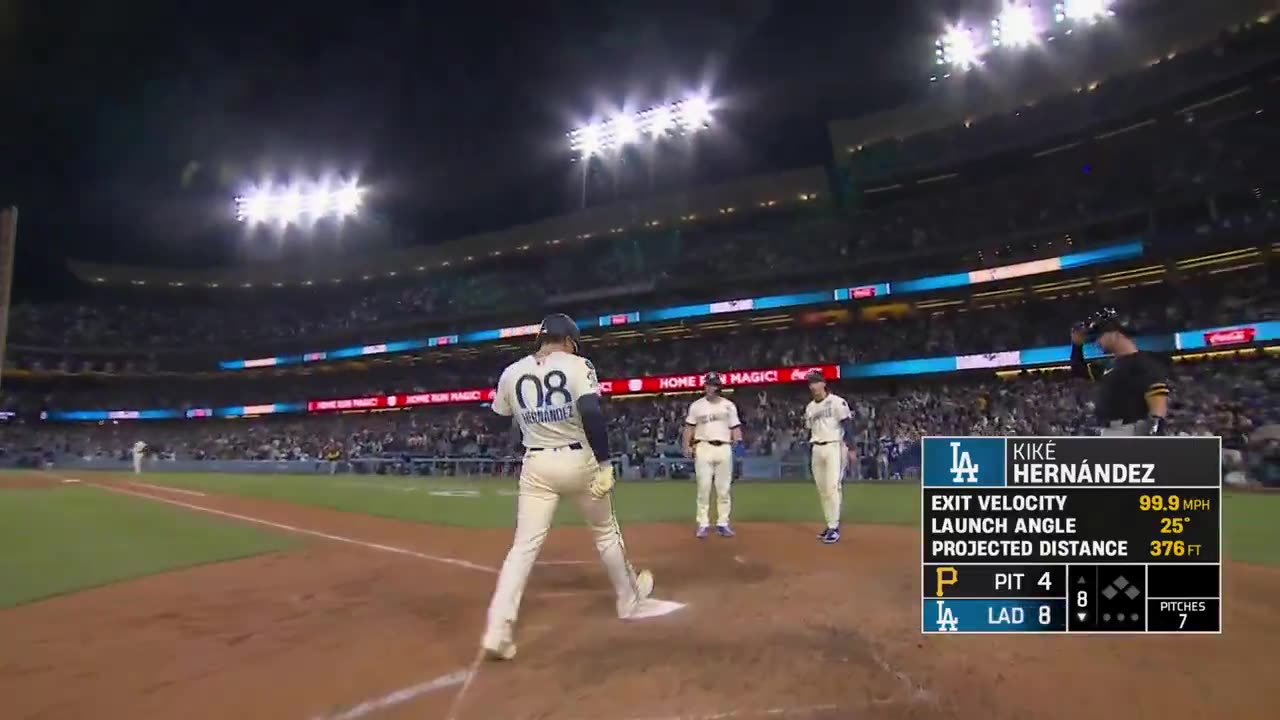 MLB - It's a Hernández home run party 😤 This time Kiké Hernández goes yard!
