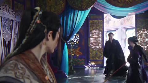 Fan Yue & Bai shuo moonlight mystique tian huo hears about chong shan death episode 25