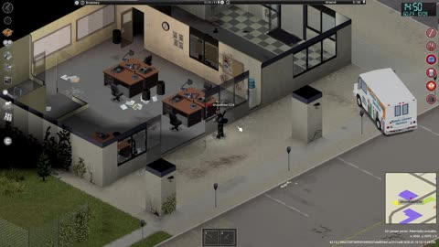 Killing Zombies in Project Zomboid!!!