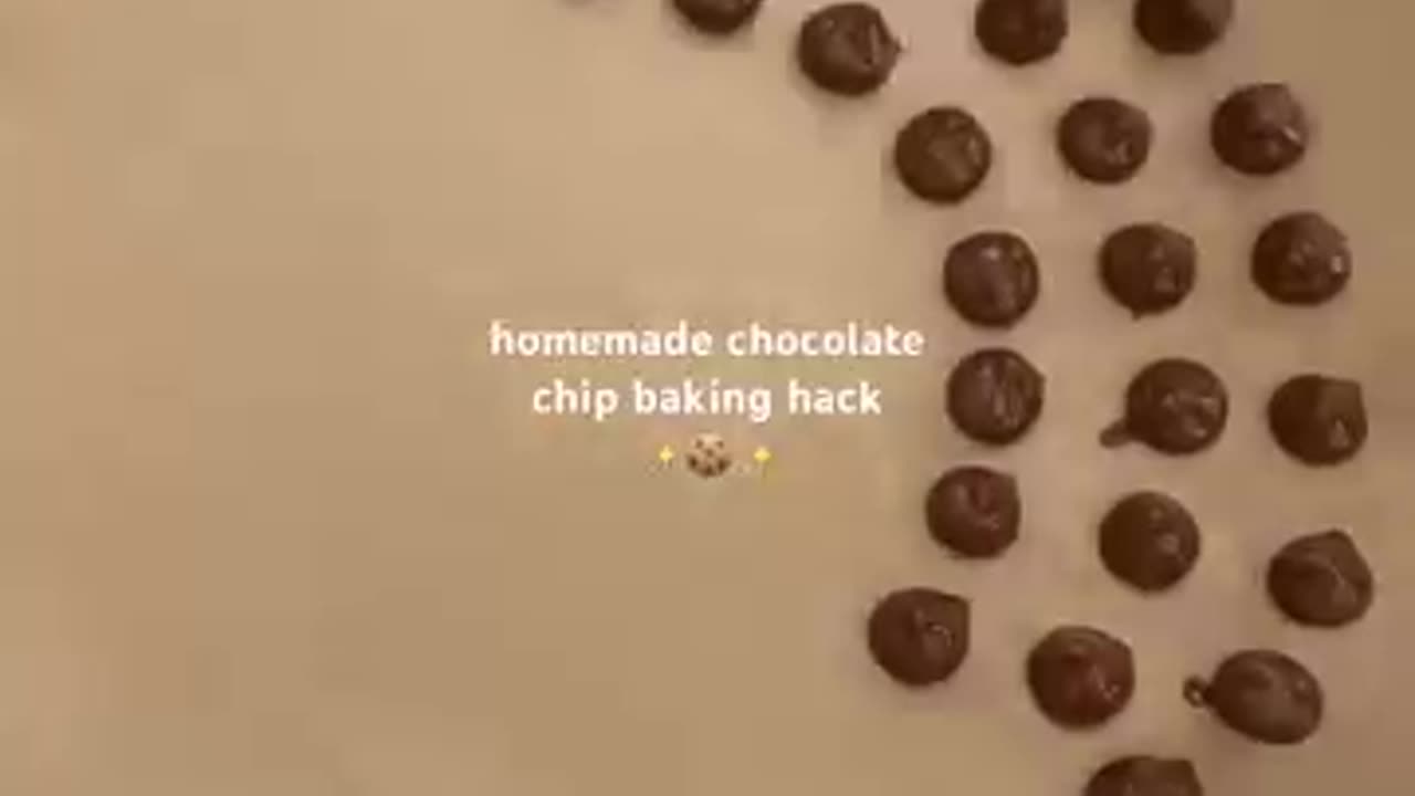 Shocking: Follow along for more baking hacks ✨ #chocolatechip #bakinghacks #baki