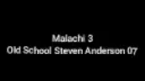 Malachi 3