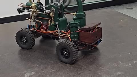 Powerful truck made of 4x4 with diesel engine #project