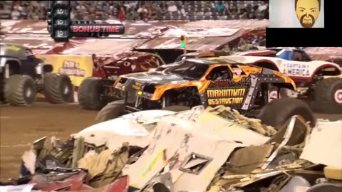 Monster Jam 2012 Freestyle Crashes and Highlights (REACTION) (Part 2)