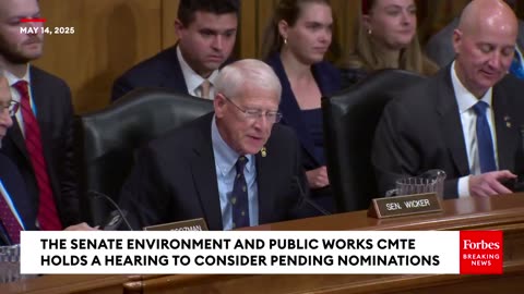 Roger Wicker Asks Trump Nom About Commitment To Aid Wastewater System Projects In Mississippi