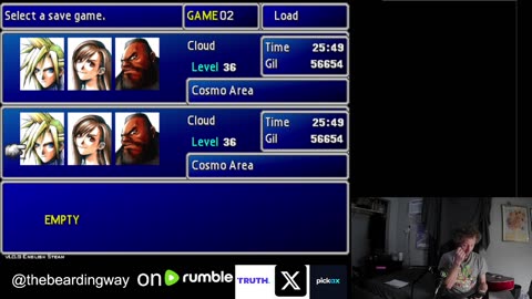 Minecraft at the last minute. I was going to play FF7.