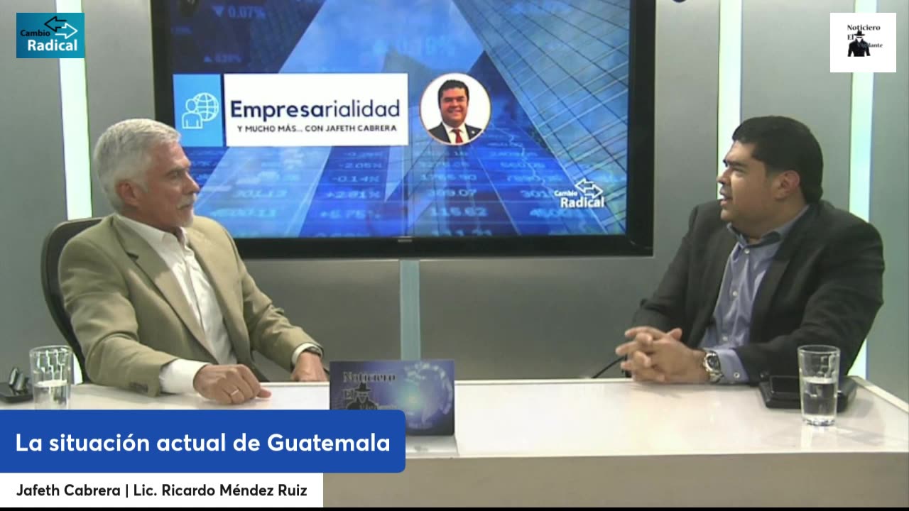 La situación actual de Guatemala, con Jafeth Cabrera & Méndez Ruiz