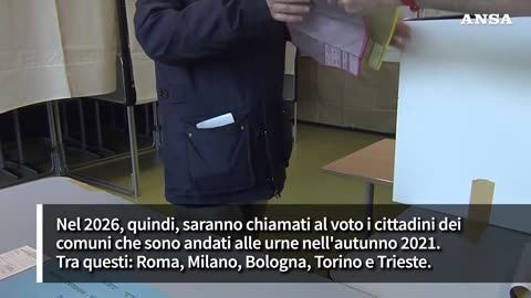Raffica di appuntamenti elettorali per gli italiani da qui al 2027 Alle recenti Comunali seguira' una sorta di tour de force sino alle prossime Politiche...io non voto e non mi interessa farlo e quindi dico mi raccomando di rivotarli sempre tutti...