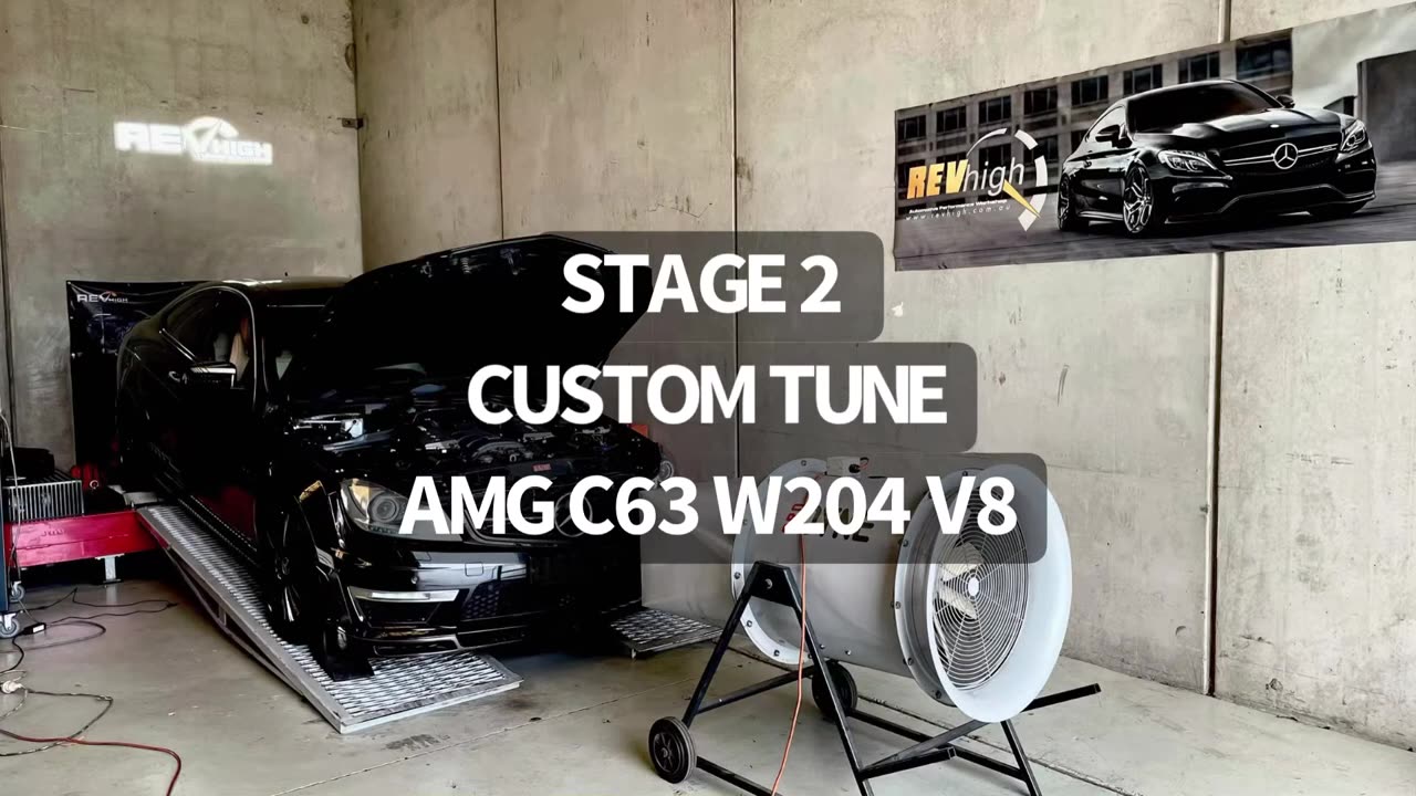 REVTUNED C63 AMG POWER!