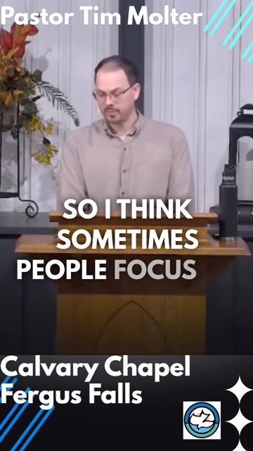 The Solution to Life's Overwhelming Moments - Calvary Chapel Fergus Falls