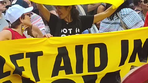 "STOP THE SALE OF STOLEN PALESTINE LAND will be tomorrow.
