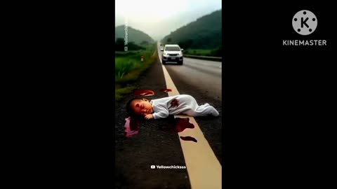 Chiken save human baby