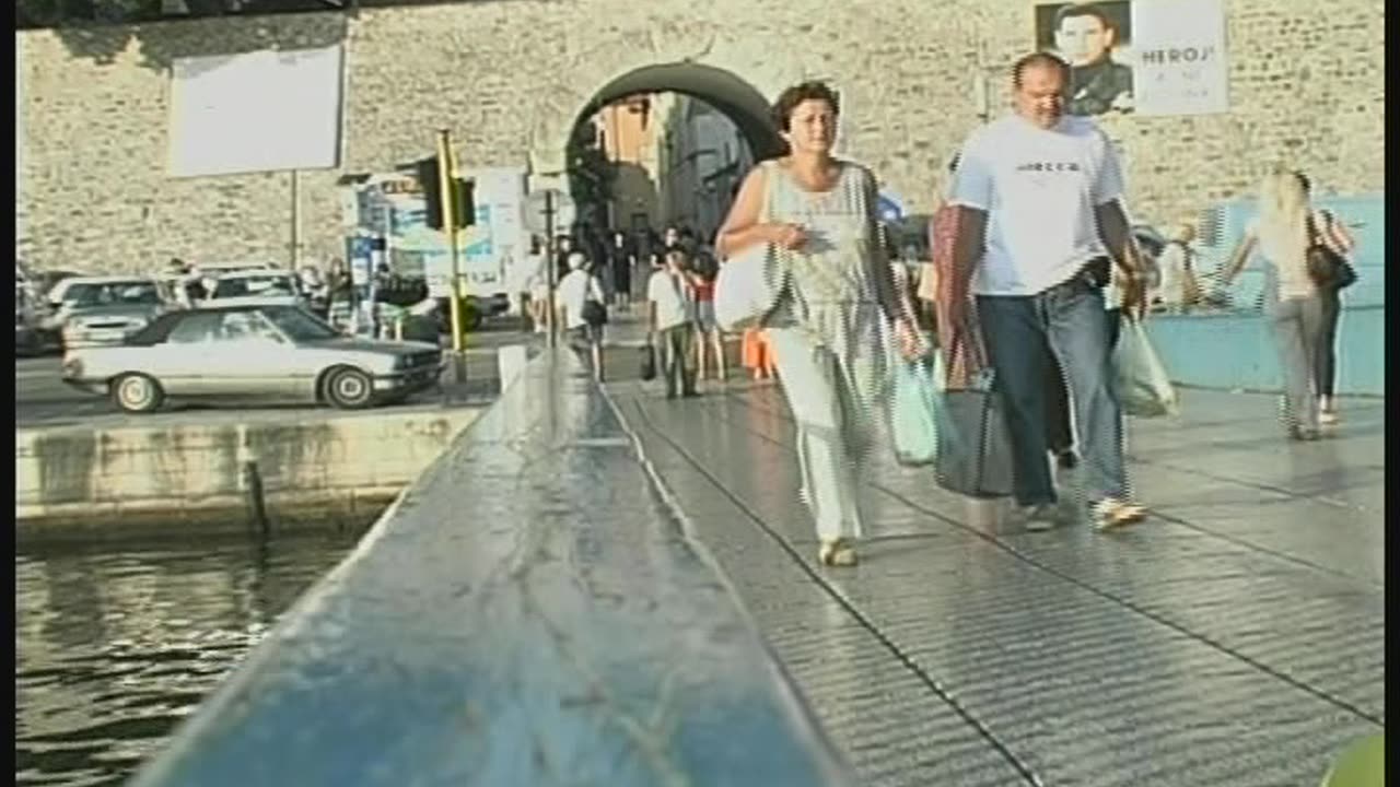 Milan Kohout, "Hitler’s Mustache",Instalation, Zadar, 2001