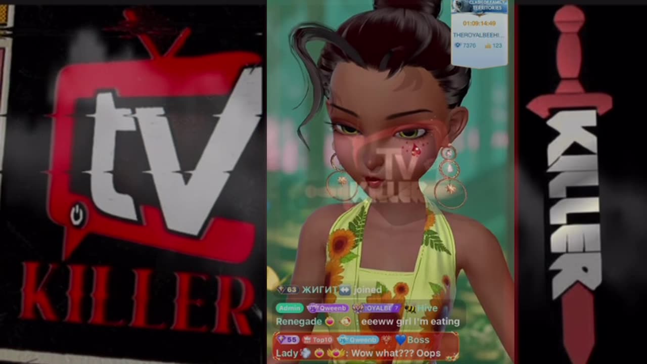 LADY BEE DRAGS TOMIKAY WHILE TOMI DOUBLE BIGO HER