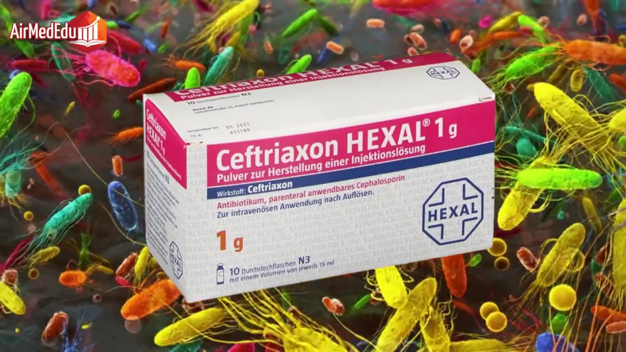 Ceftriaxone, Application, Effect, Side Effects