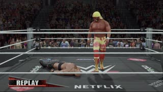 wwe 2k25 337 universe Hulk Hogan VS Stone Cold Steve Austin