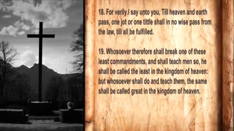 MATTHEW CHAPTER 5 - THE SERMON ON THE MOUNT - PART ONE