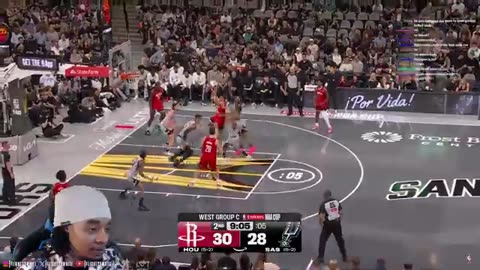 Flight reacts to San Antonio Spurs vs Houston Rockets full game highlights