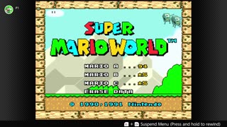Doing a Super Mario World 100% Playthrough