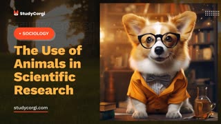 The Use of Animals in Scientific Research - Essay Example