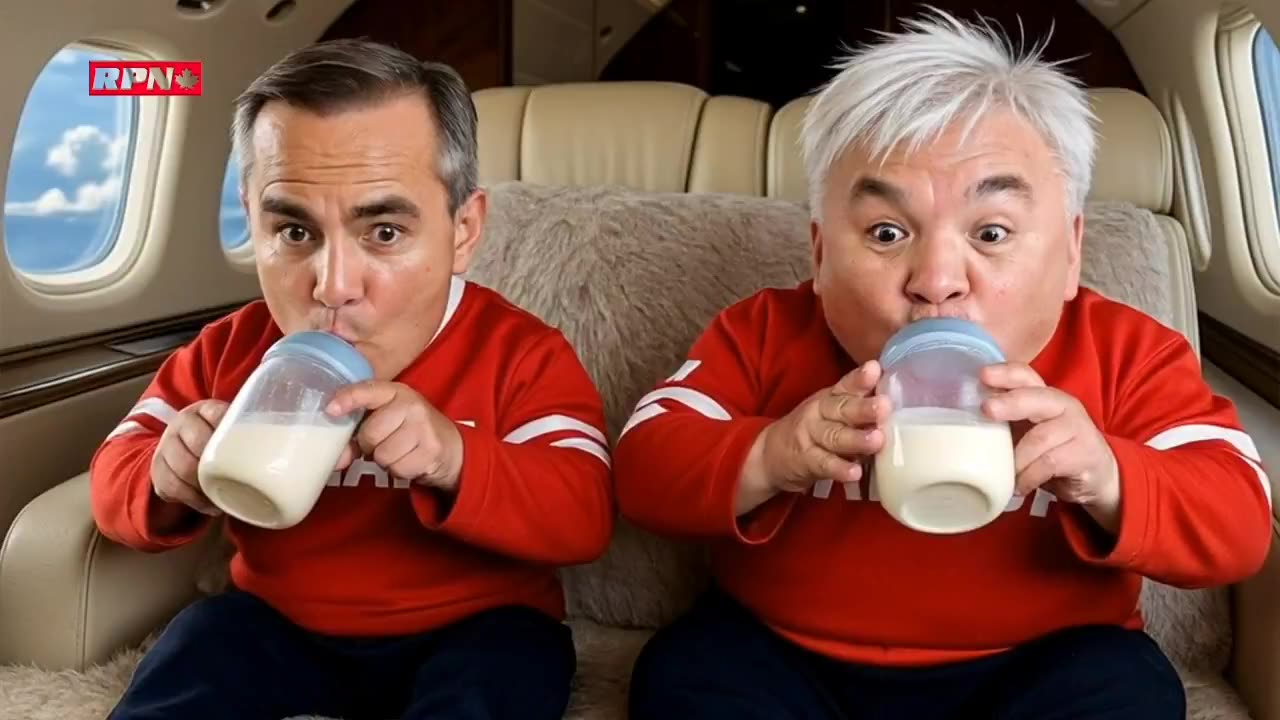 🇨🇦 Mark Carney Gets Interviewed With Side-Kick Stooge Mike Myers By His Side 🍁 'Elbows' Up Commies!