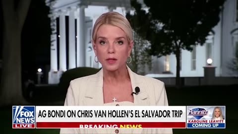 Bondi, Leavitt call out Dems, media after new details revealed on MS-13 suspect