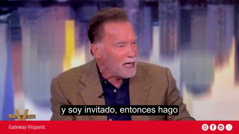 Arnold Schwarzenegger leaves the leftists on The View speechless
