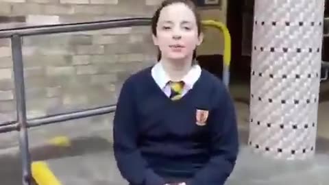 Kids welcome immigrants to wales