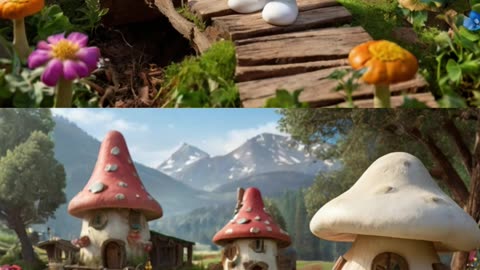 Cartoons in Village 🏡 | Find the Difference Challenge