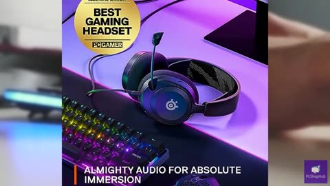 SteelSeries Arctis Nova 1 Multi-System Gaming Headset — Hi-Fi Drivers — 360° Spa
