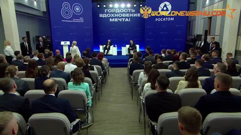Vladimir Putin held a meeting with employees of nuclear industry enterprises