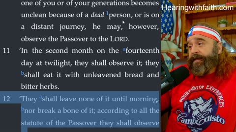 Numbers 9: Passover and God’s Guidance Live Bible Study