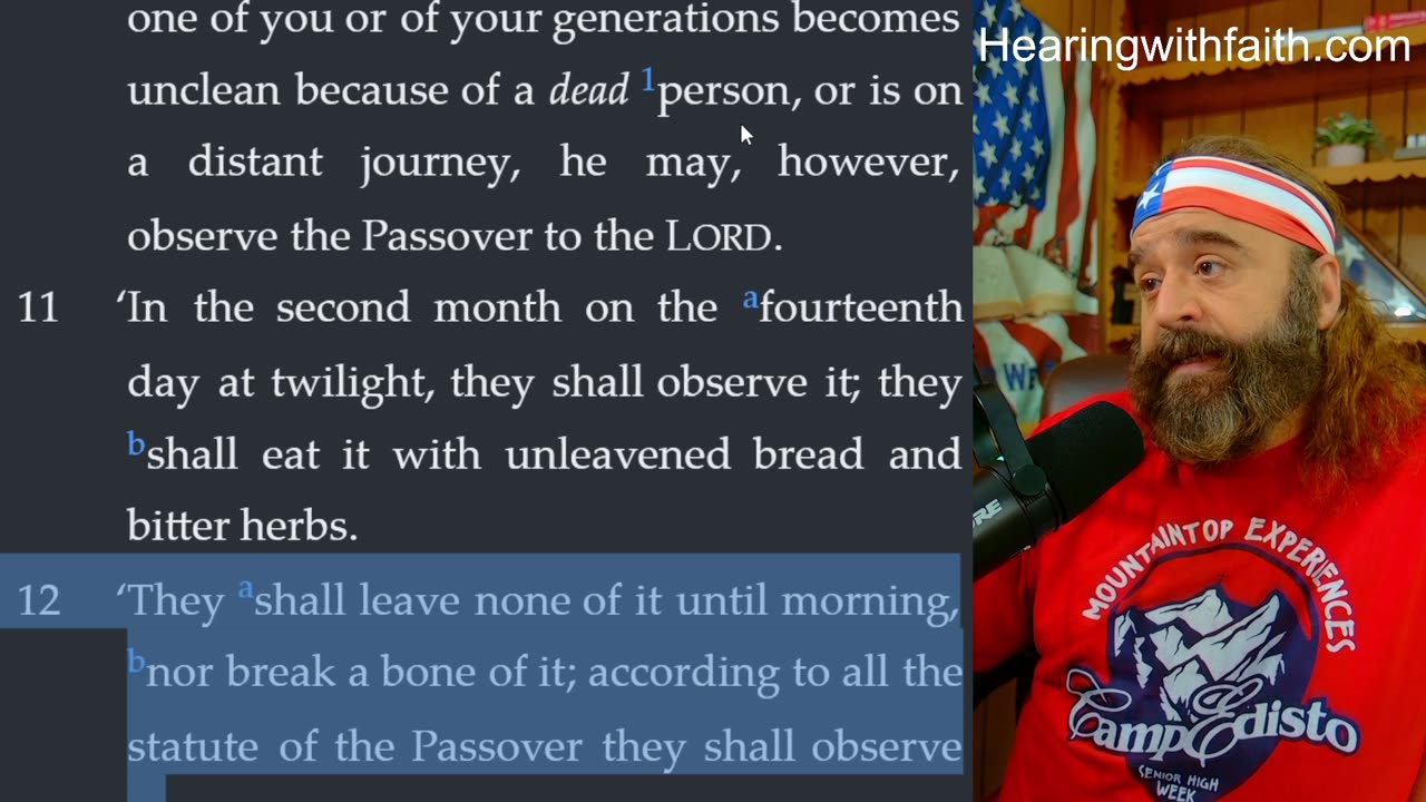 Numbers 9: Passover and God’s Guidance Live Bible Study
