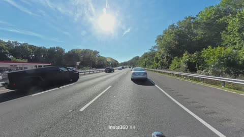 2025 Chesapeake Bay Bridge ride over Heading West