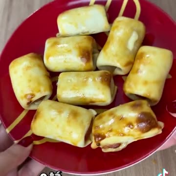 Enroladinho de salsicha