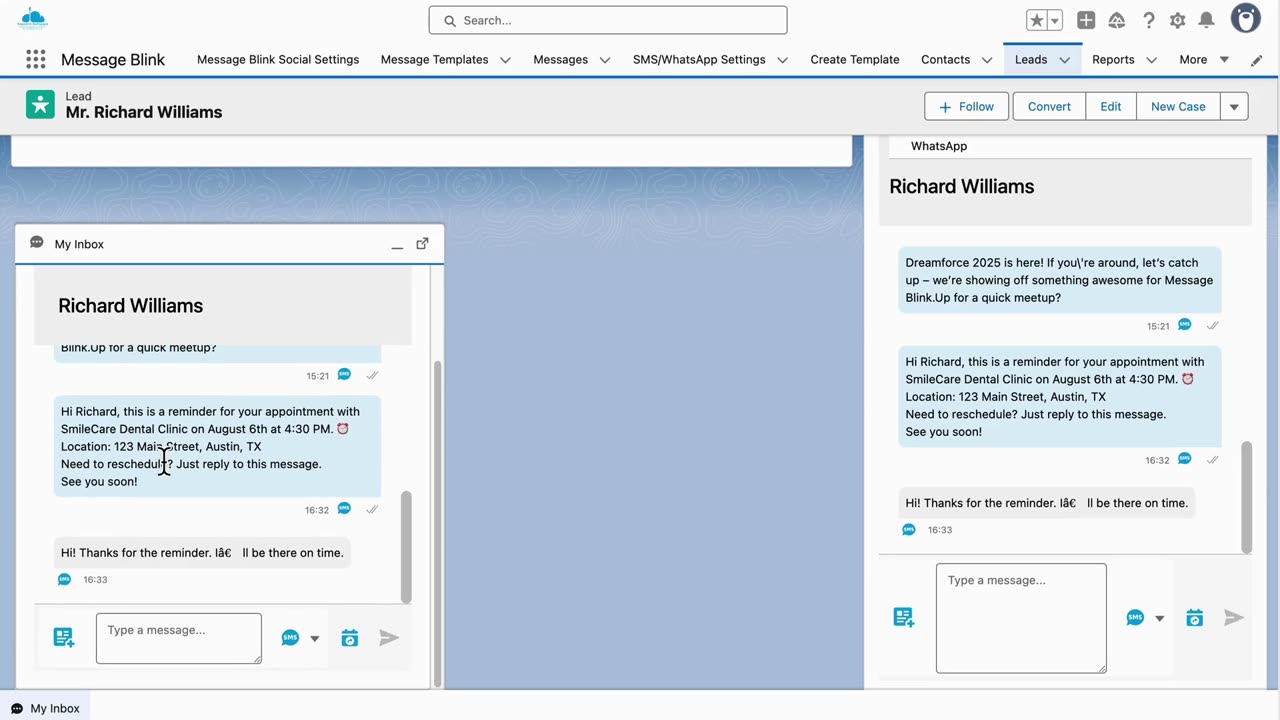 How to Send Bulk SMS & Run Campaigns in Salesforce | Message Blink Tutorial